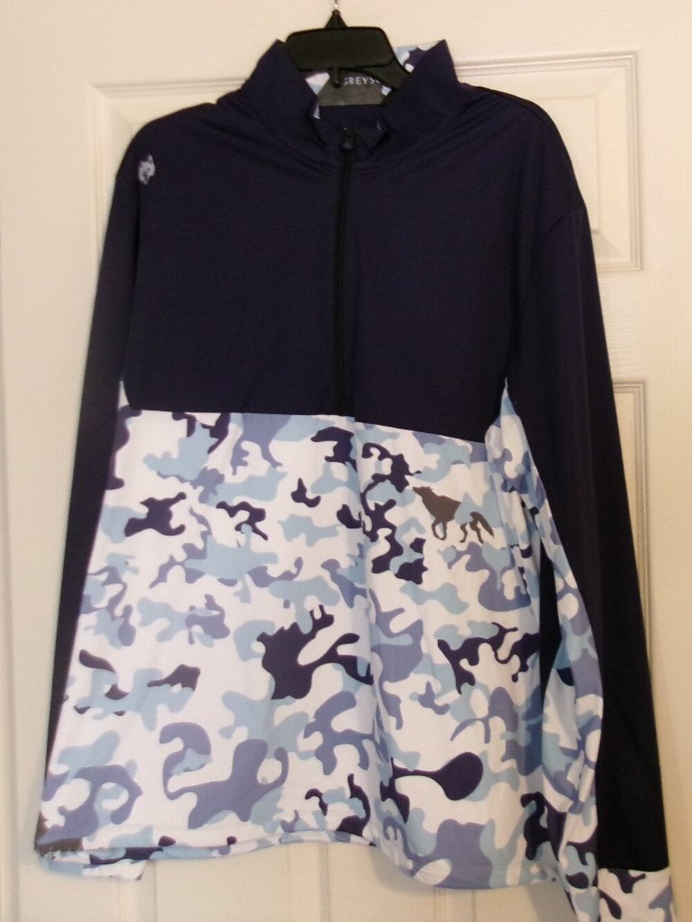 GREYSON COMANCHE 1/2 Zip Hybrid Pullover Windbreaker  Size XL
